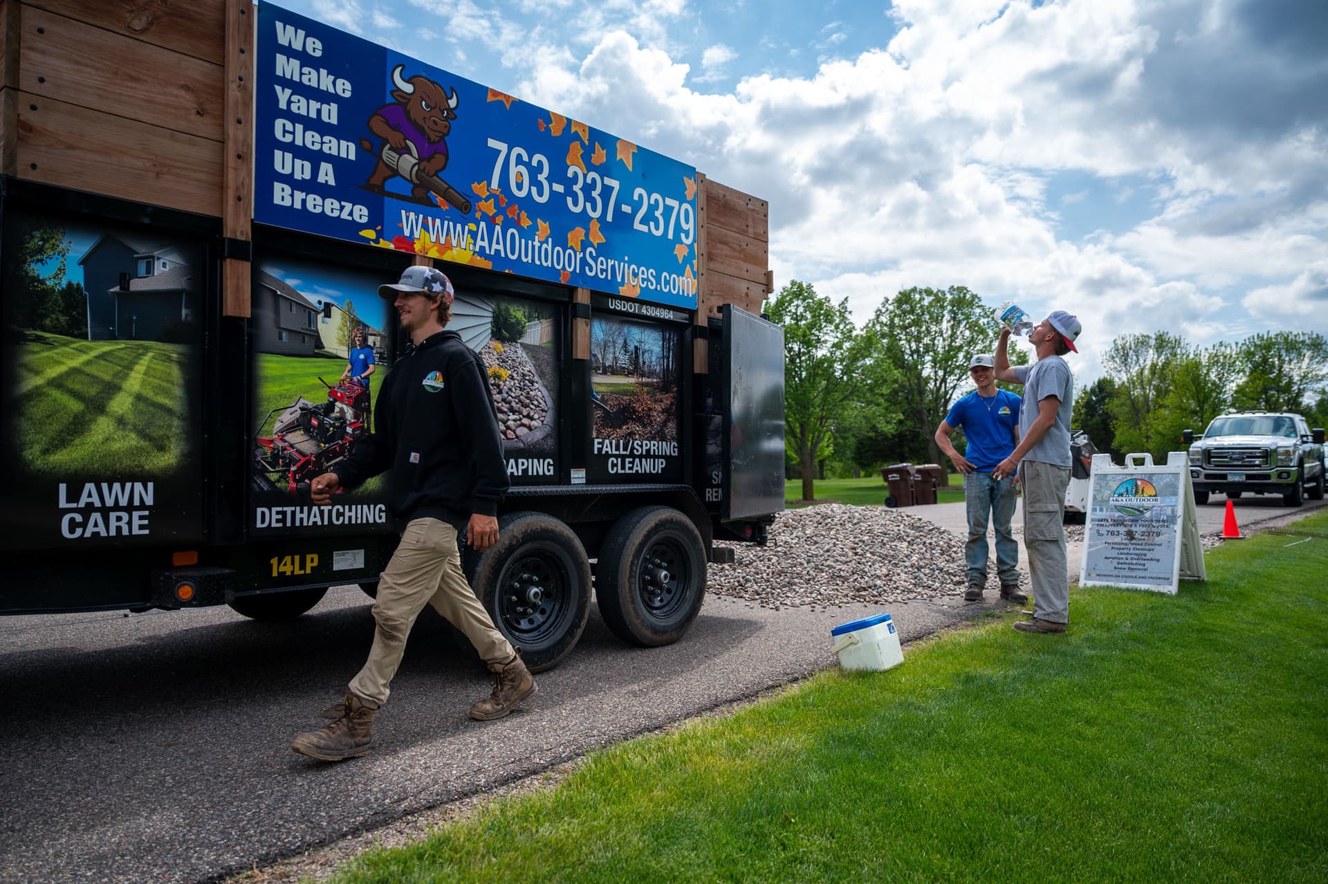 Rock Landscaping and Property Cleanup Done Right in Wright County image