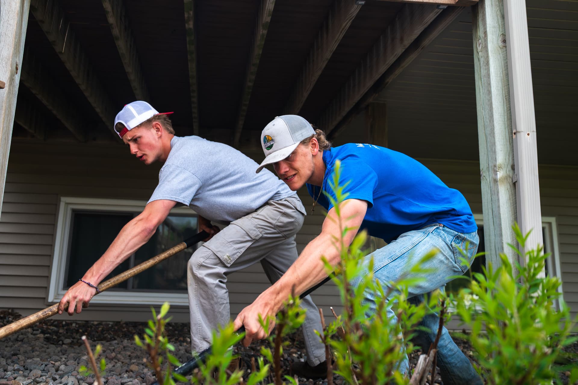 Gallery photos for Rock Landscaping and Property Cleanup Done Right in Wright County: Image #2