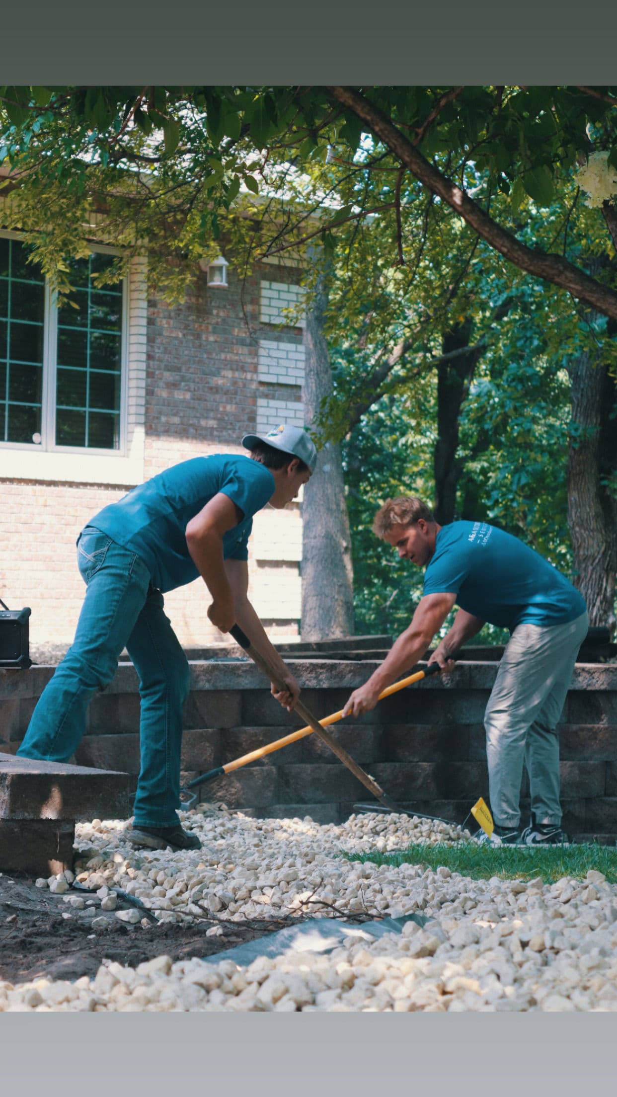 Gallery photos for 30+ Yards of Rock Removed and Replaced with Fresh Buff Limestone: Image #8