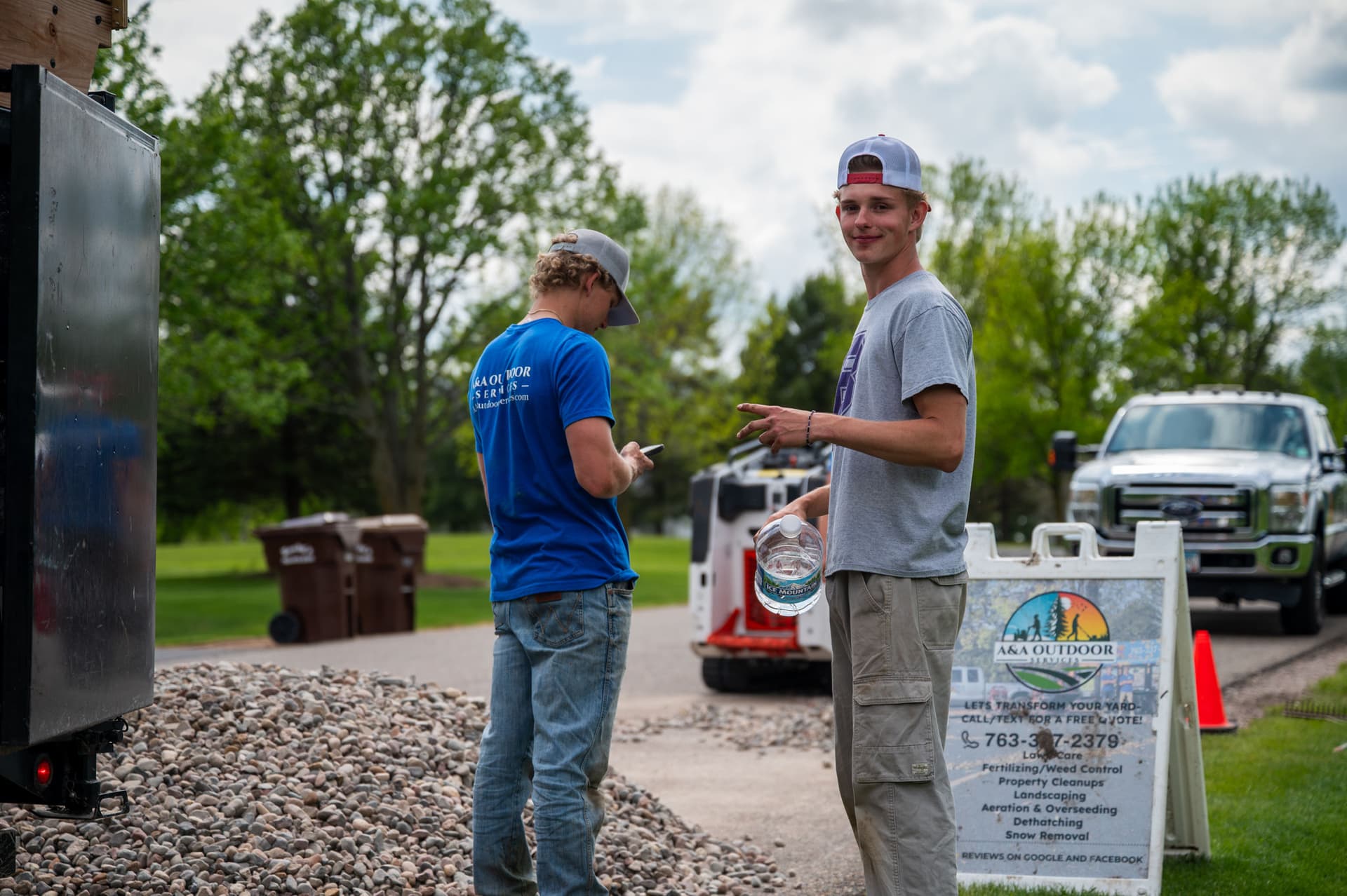 Gallery photos for Rock Landscaping and Property Cleanup Done Right in Wright County: Image #7