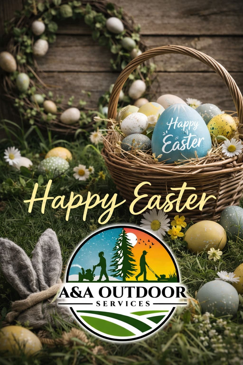 Project Happy Easter from A&A Outdoor Services image