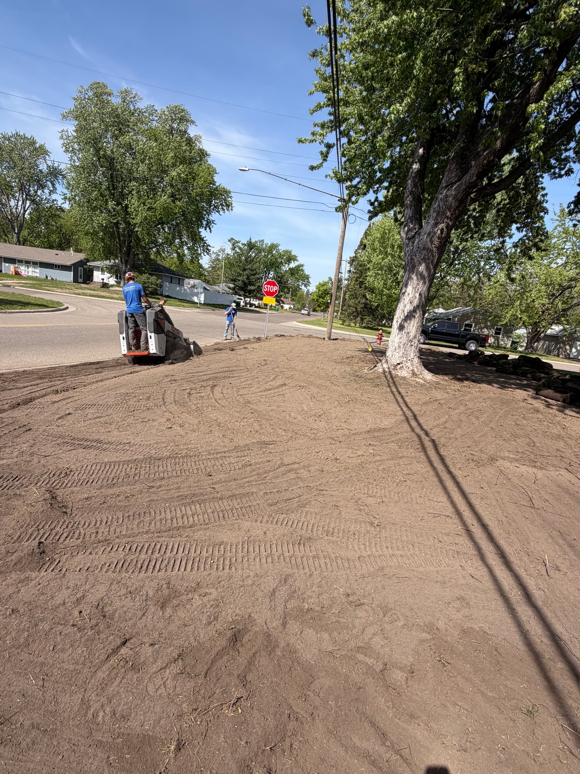 Gallery photos for Full Yard Restoration and Sod Install in Wright County: Image #3