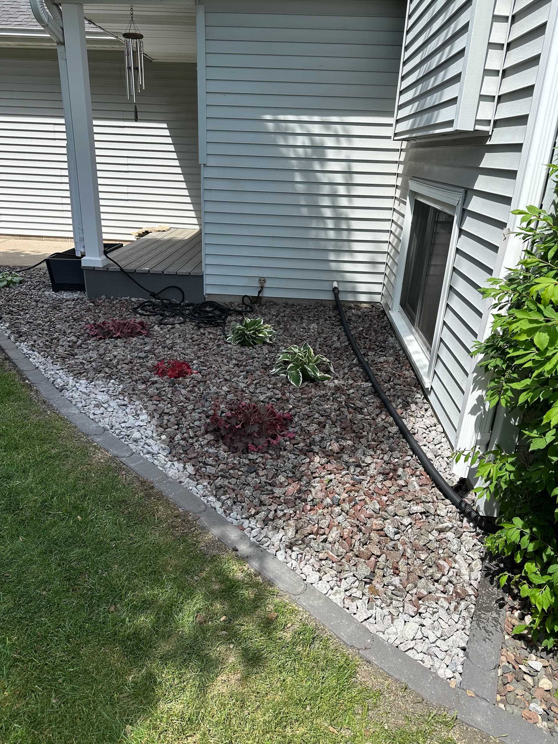 Gallery photos for Fresh Landscape Bed Install That Cleaned Up the Whole Front of This Home: Image #2