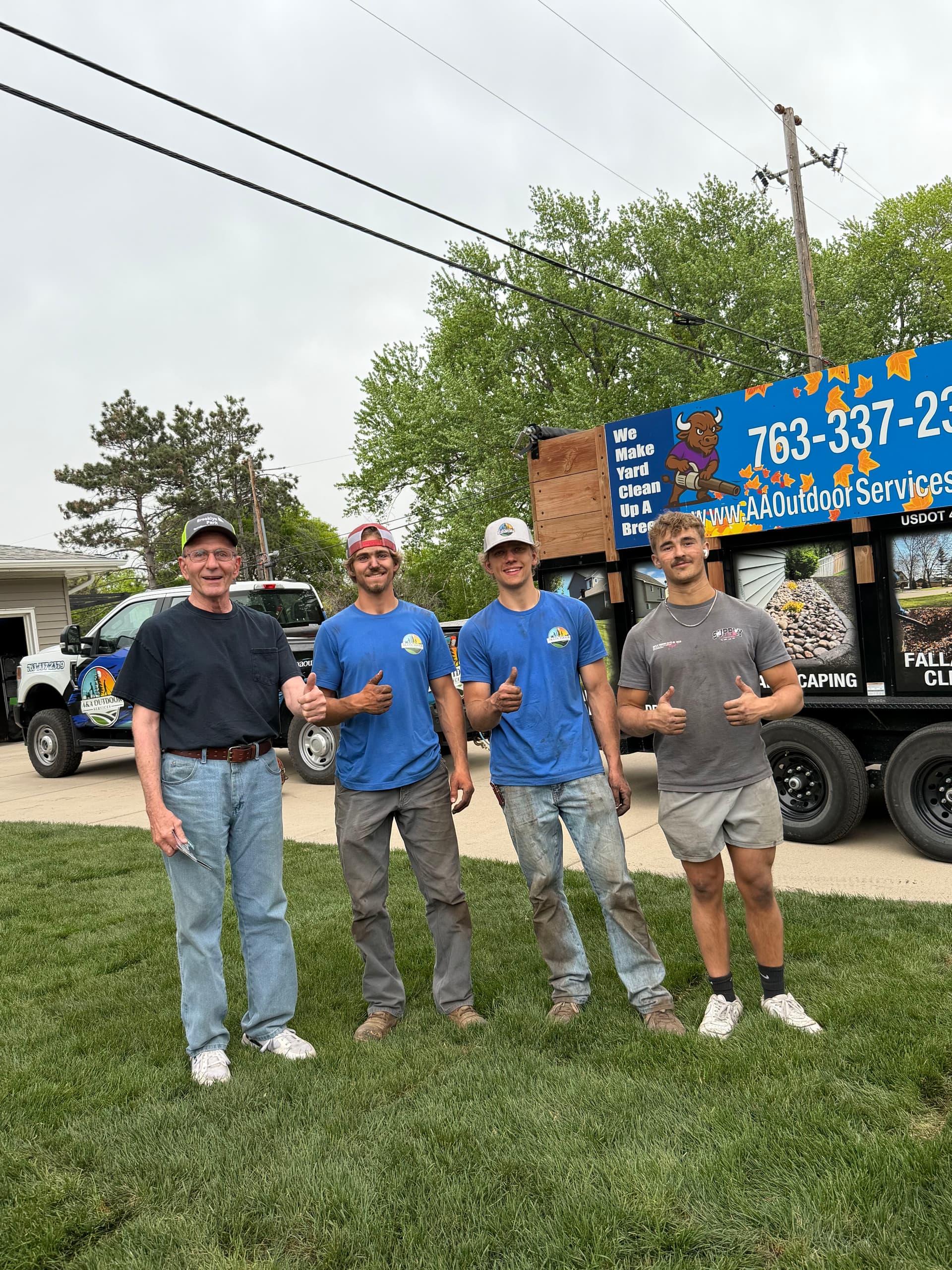 Full Yard Restoration and Sod Install in Wright County image