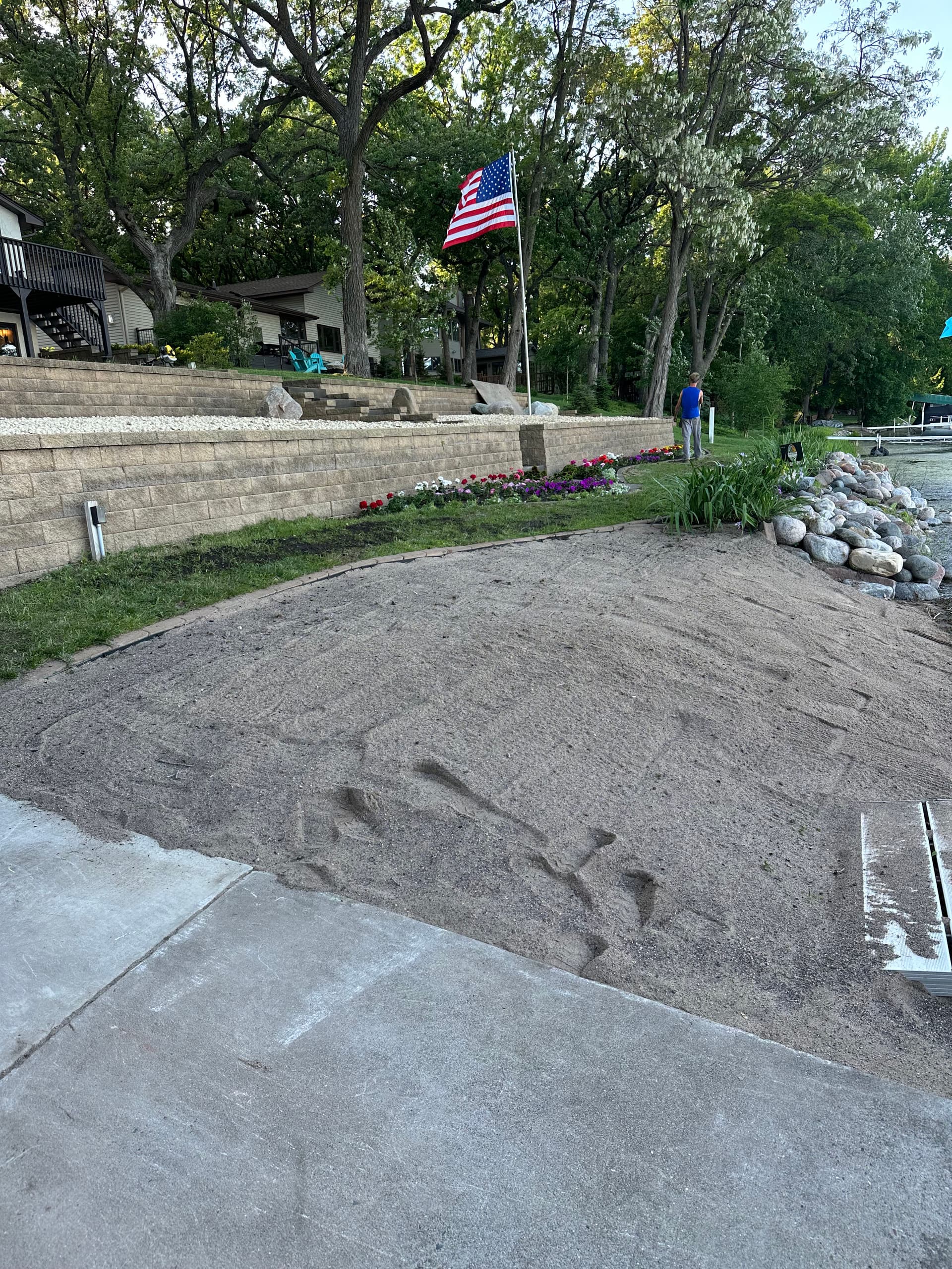 Wright County Lakefront Landscaping and Shoreline Cleanup image