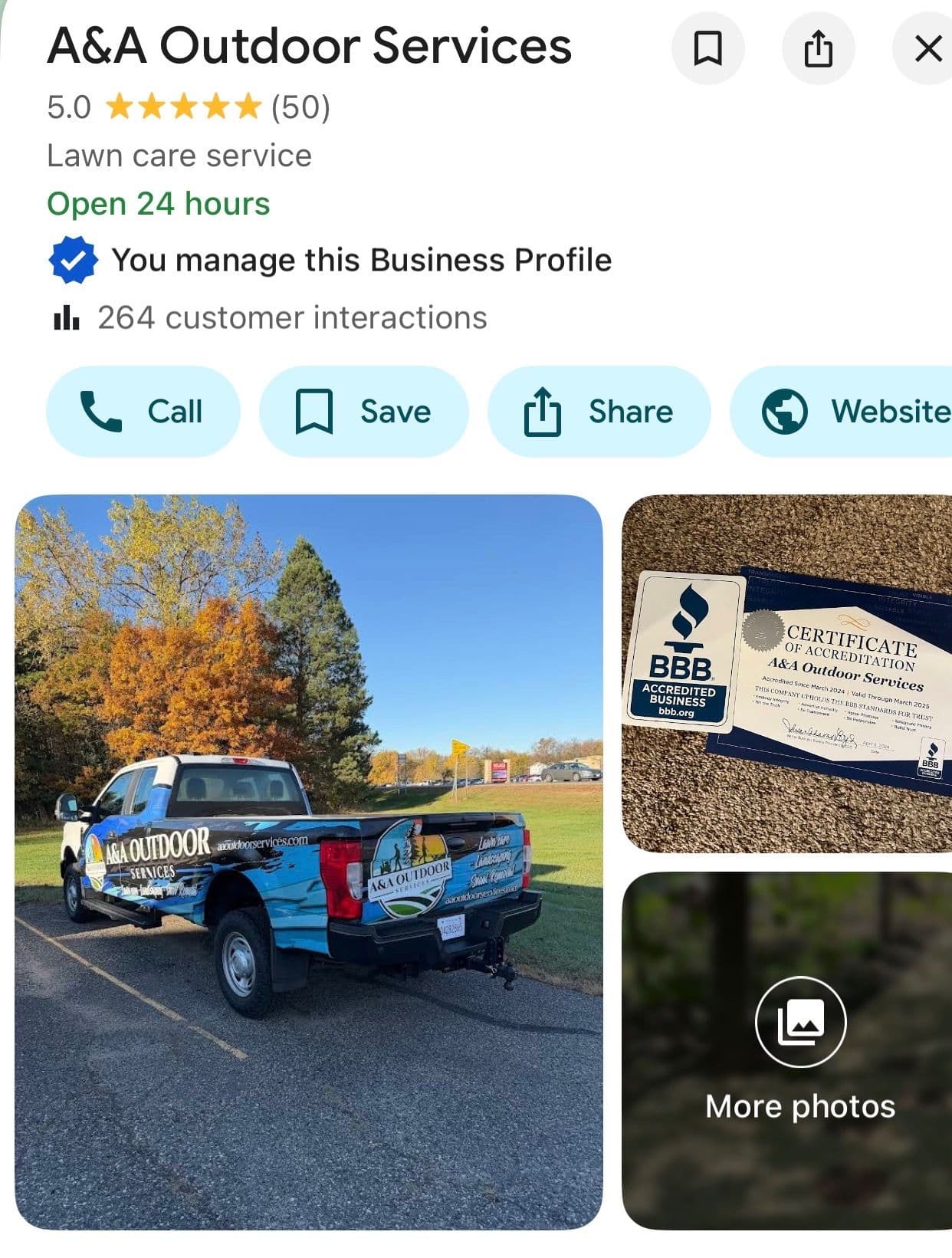 Celebrating 50 Five-Star Reviews for Our Trusted Lawn Care Services image