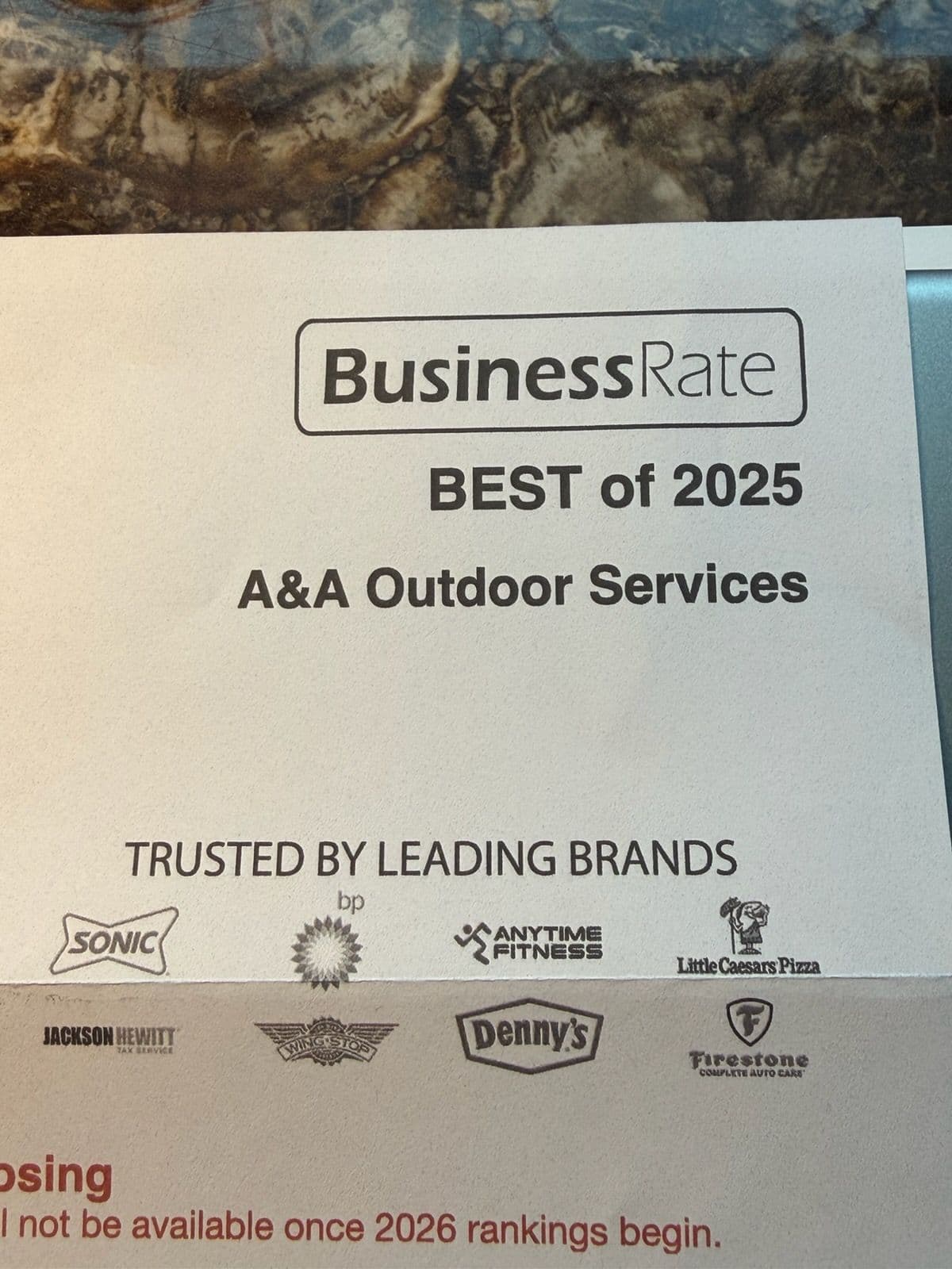 Gallery photos for A&A Outdoor Services Ranked #1 in Buffalo Based on Customer Reviews: Image #1