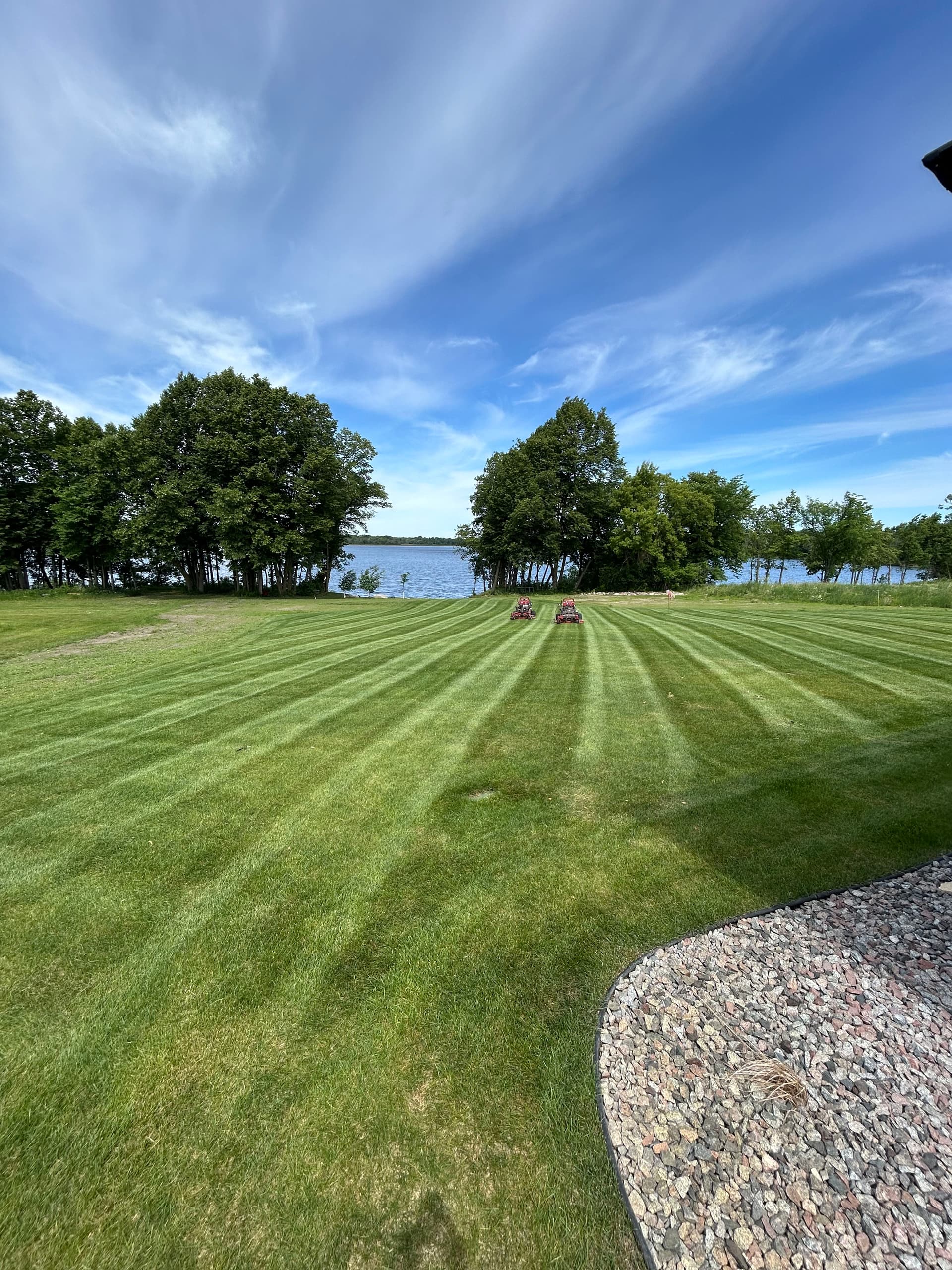 Gallery photos for Clean Stripes and Consistent Results from Our Mowing Crew: Image #2